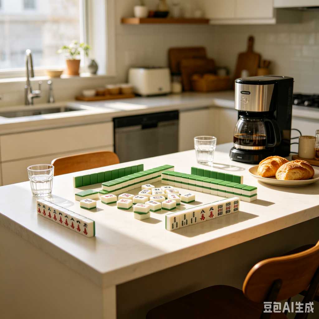 embossed mahjong set design