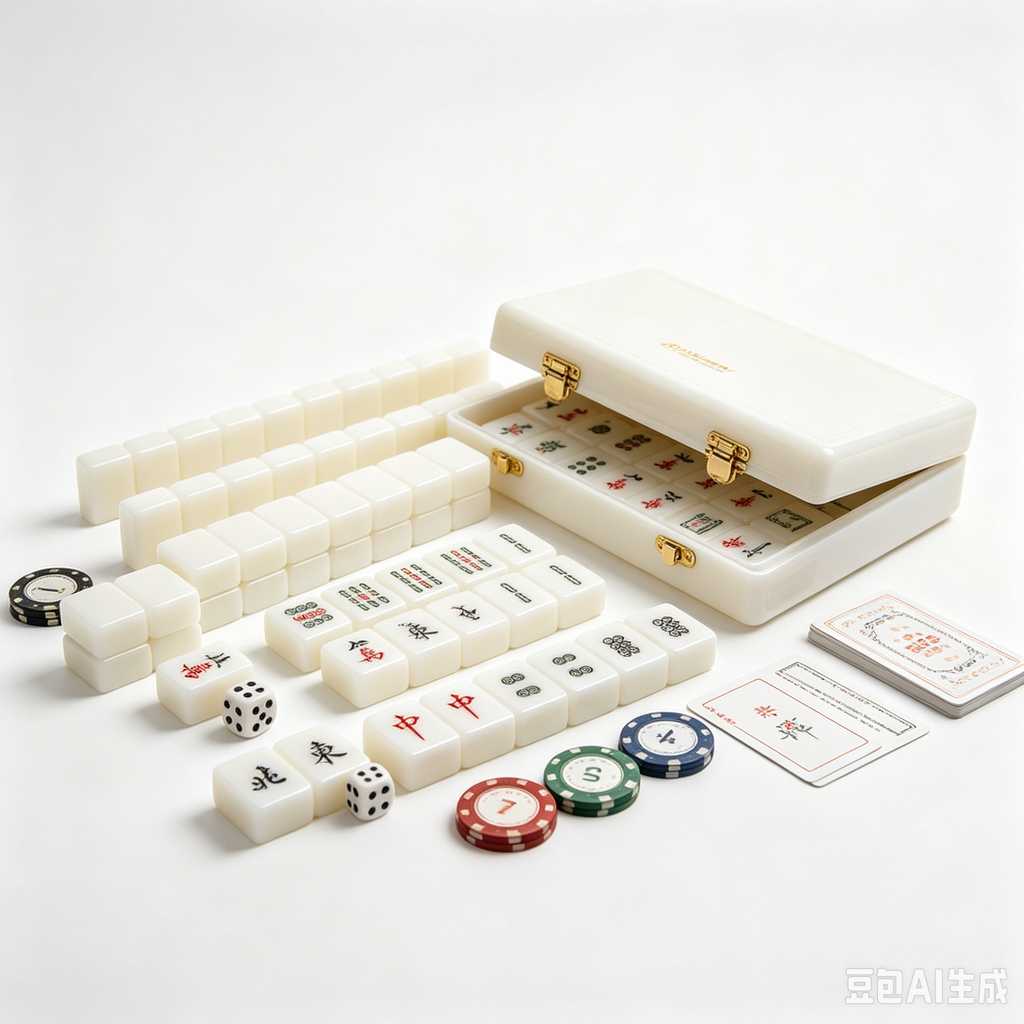 vintage mahjong set value